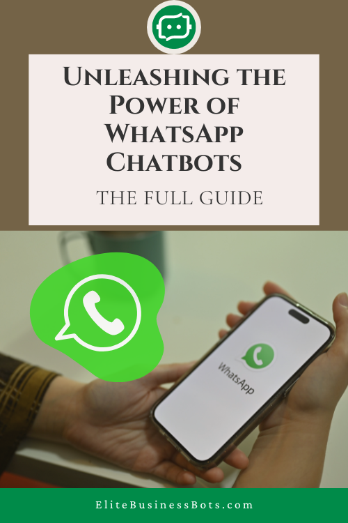 whatsapp chatbots