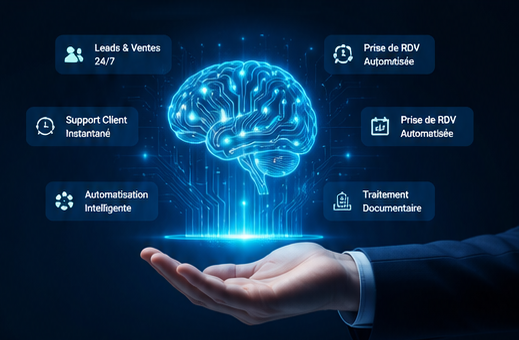 Dashboard d’agents IA EliteBusinessBots